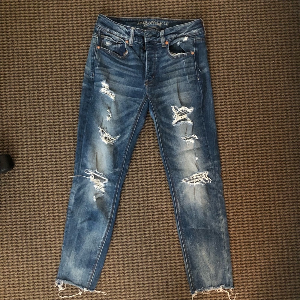 American Eagle boyfriend jeans